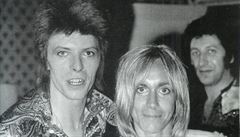 David Bowie a Iggy Pop.,  70. léta.