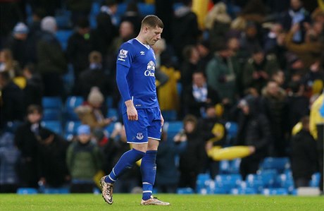 Záloní Evertonu Ross Barkley opoutl hit s pocitem kivdy.