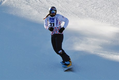 Snowboardcrossaka Eva Samková.