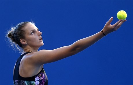 Kristýna Plíková na Australian Open.