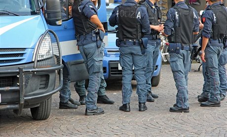 Italská policie (ilustraní snímek).