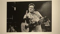 Johnny Cash. Z vstavy Jima Marshalla v Galerii Leica.