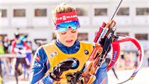 Gabriela Soukalová na střelnici. | na serveru Lidovky.cz | aktuální zprávy