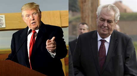 Prezident Zeman si v zahranií vyslouil pirovnání k Donaldu Trumpovi.