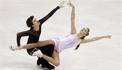 ruský tanení pár Alexandra Stpanovová a Ivan Bukin