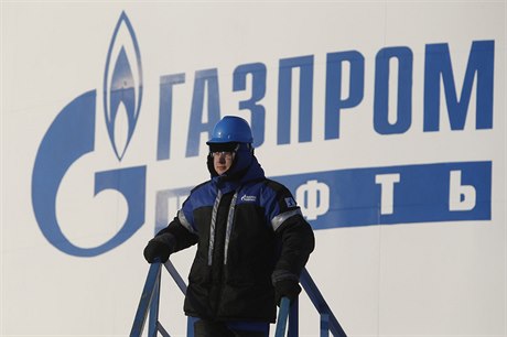 Pracovník ruské spolenosti Gazprom.