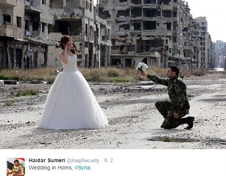 Svatba v Homsu.