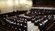 Zasedn izraelskho parlamentu.