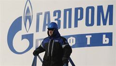 Pracovník ruské spolenosti Gazprom.