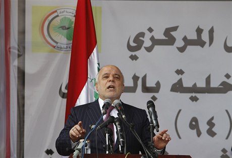 Irácký premiér Hajdar Abádí.