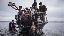 spn snmek z World Press Photo: uprchlci mc do Evropy.
