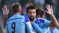 Milan Baroš se raduje z gólu do sítě Baníku, který jej vychoval pro velký fotbal | na serveru Lidovky.cz | aktuální zprávy
