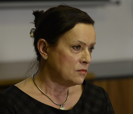 Alena Vitásková u soudu.