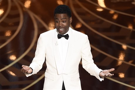 Moderátor veera Chris Rock.