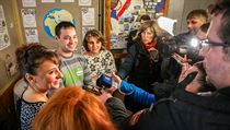 Uprchlíci v obležení novinářů | na serveru Lidovky.cz | aktuální zprávy