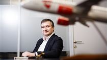 Jozef Sinčák, šéf Českých aerolinií. Jozef Sinčák, šéf Českých aerolinií.