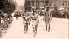 Generál Pellé v Praze v červnu 1919. Generál Pellé v Praze v červnu 1919.