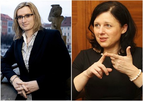 Souasná ministryn pro místní rozvoj Karla lechtová a její pedchdkyn Vra...