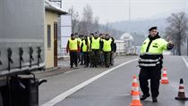 Padestka policist se na hranicch v Mikulov na Beclavsku zapojila do...