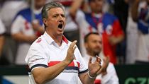 Jaroslav Navrátil se raduje z postupu českých tenistů do čtvrtfinále. | na serveru Lidovky.cz | aktuální zprávy