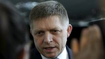 Robert Fico tsn po oznmen volebnch vsledk.