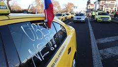 Protest ale nepodpoili vichni idii taxi, v Praze je jich evidovaných pes...