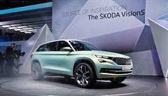 koda Auto pedstavila studii velkého SUV koda VisionS 1. bezna na 86....