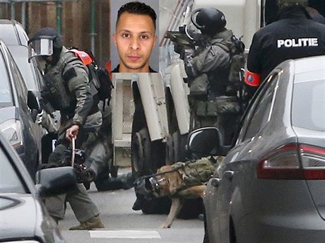 Salah Abdeslam byl zadren v Bruselu.