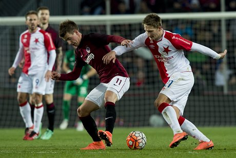 Utkání 22. kola první fotbalové ligy: AC Sparta Praha - SK Slavia Praha, 20....