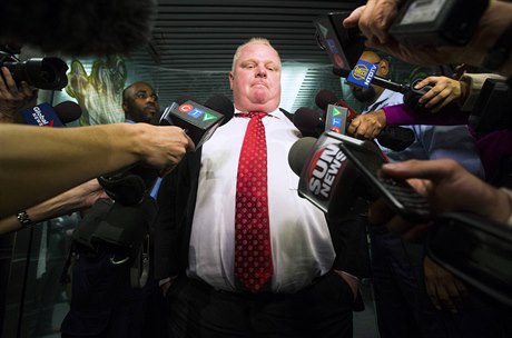 Starosta Toronta Rob Ford.