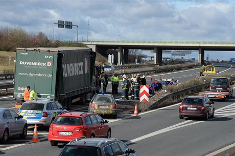 Ilustraní foto: Nehoda nákladního auta