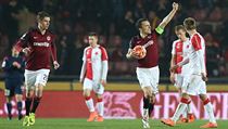 Sparta vs. Slavia (Lafata slaví). | na serveru Lidovky.cz | aktuální zprávy