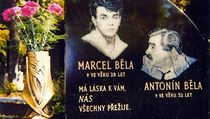Náhrobek Antonína a Marcela Bělových. | na serveru Lidovky.cz | aktuální zprávy