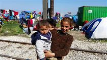 Malí obyvatelé tábora Idomeni. | na serveru Lidovky.cz | aktuální zprávy
