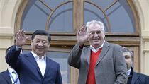 Miloš Zeman přivítal Si Ťin-pchinga na zámku v Lánech. | na serveru Lidovky.cz | aktuální zprávy