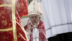 Pape Frantiek zahájil pedvelikononí svatý týden.