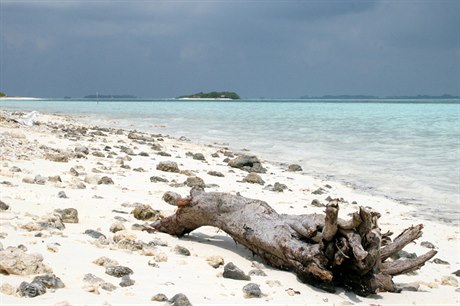 Ne vechny pláe na Maledivách jsou upravené jako z katalogu