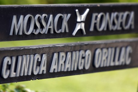 Logo spolenosti Mossack Fonseca, protagonistky dosud nejvtího úniku tajných...