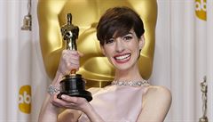 Anne Hathaway dostala Oscara za snímek Bídnici