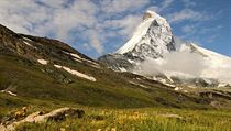 Matterhorn z rozkvetlch luk