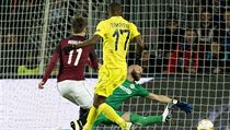 Sparta vs. Villarreal, odvetn utkn tvrtfinle Evropsk ligy (Bakambu stl...