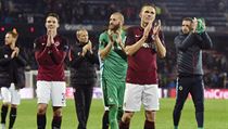 Odvetn utkn tvrtfinle fotbalov Evropsk ligy: Sparta Praha - Villarreal,...