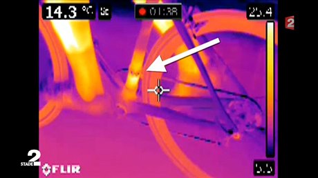 Termokamery dokáí odhalit motorky v kolech.