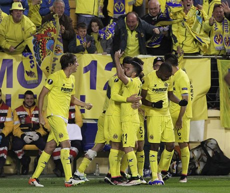 Villarreal slaví vítzný gól