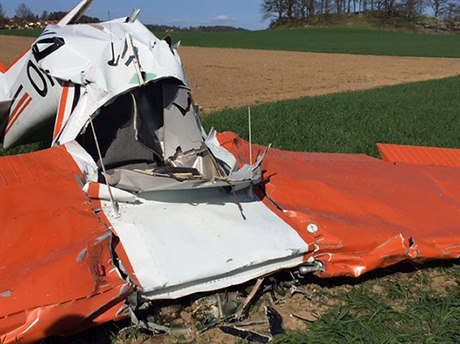 Pi letecké havárii u Strakonic se 20. dubna zítilo letadlo typu Cessna 150.