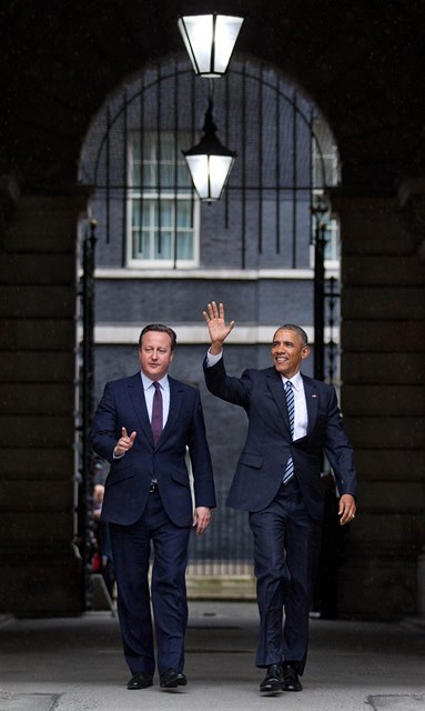Obama a Cameron v dob, kdy byl jet v premiérském kesle. (Ilustraní foto)