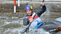 Zvren nominan zvod vodnch slalom, 24. dubna v Praze Troji. Na snmku...