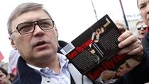 Michail Kasjanov se svou autobiografií „Bez Putina“ (archivní snímek z dubna... | na serveru Lidovky.cz | aktuální zprávy