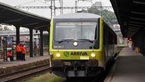 Dieselov vlak spolenosti Arriva.