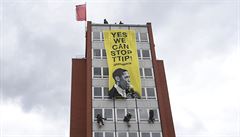 Greenpeace varuje ped dohodou EU a USA o volném obchodu.